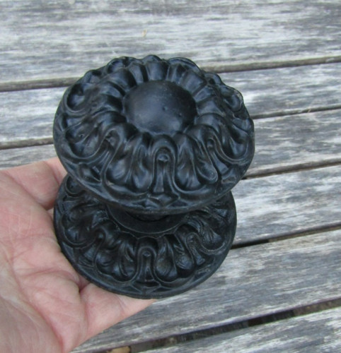 Ancienne poignée porte - ancienne, de