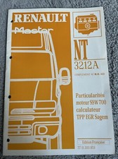 Manuel reparation ATELIER RENAULT Master Nt 3212A Particularites Moteur S9W 700