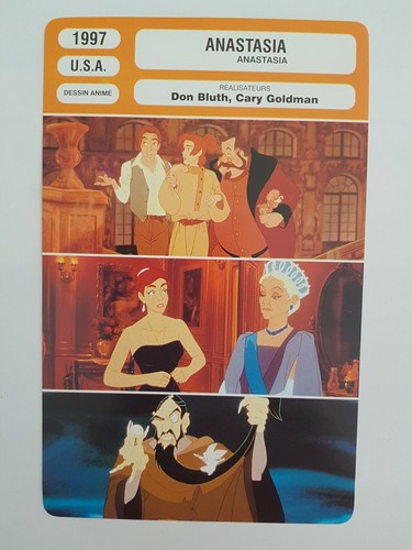 Carte fiche cinema 1997 - carte,