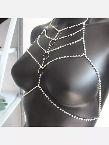 Collier long pour seins - collier,