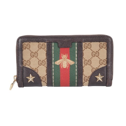 Gucci portefeuille bee zippy - portefeuille,