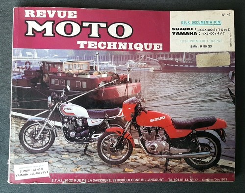 Revue moto technique suzuki - moto,