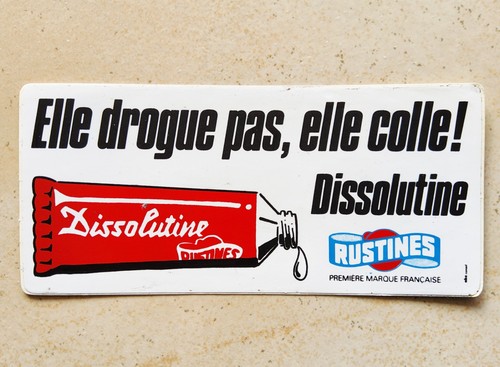 Autocollant rustines années - autocollant,