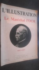 REVUE JOURNAL HEBDOMADAIRE L'ILLUSTRATION MARECHAL FOCH 6 AVRIL 1929  ABE