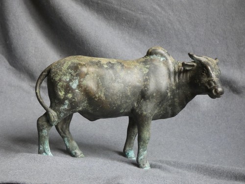 Zébu bronze ancien - zébu, en