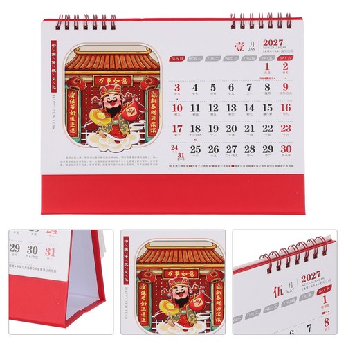 Calendrier bureau sculpté - de,