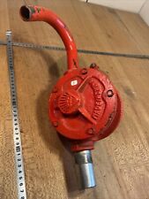 2 Ancienne POMPE  eau fuel gasoil huile  Cuve Puit Citerne Fût