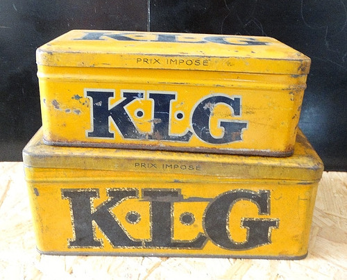 Lot anciennes boîtes en - boîtes,
