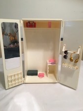 Vintage Barbie armoire wardrobe furniture 1970s rare