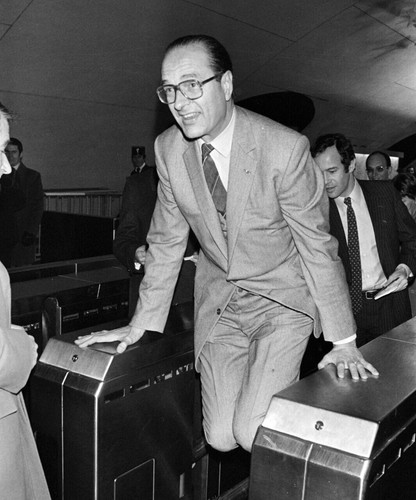 Jacques chirac metro ratp - jacques,