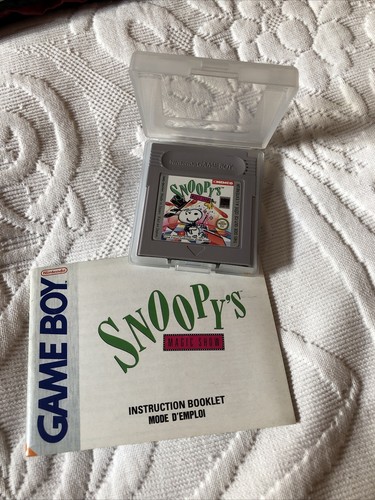 Jeu snoopy nintendo gameboy - nintendo,