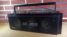 Radiocassette Boombox Ghetto blaster Hitachi 3d Super Woofer TRK-7620E