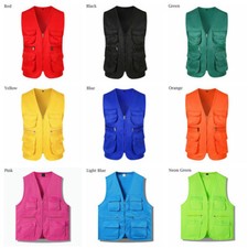 Homme Femme Utilitaire Gilet