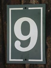 PLAQUE EMAILLEE NUMERO DE RUE