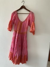 Robe Rose Et Orange Taille 1 