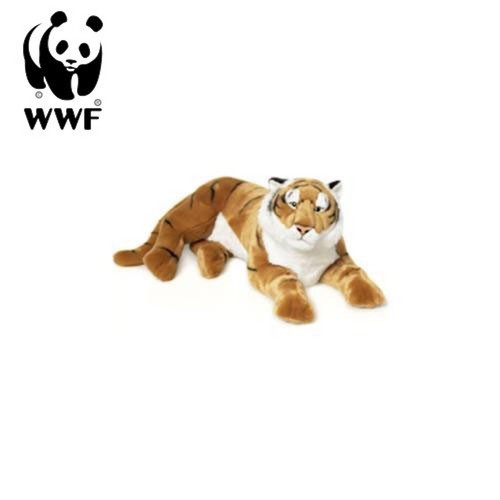 Wwf peluche tigre couché - tigre,