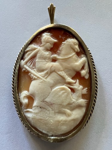 Grand pendentif camée saint - grand,