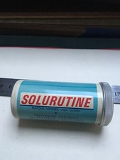 ancien tube de pharmacie ** SOLURUTINE**