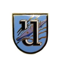 Insigne KM 1. U-Flotille U-boot basée à Brest WW2 REPRODUCTION #2