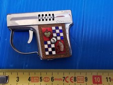 BRIQUET À ESSENCE ANCIEN PISTOLET MINIATURE CORONA.EB 010-A