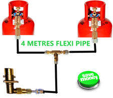 Remplissage Propane Gas LPG 2 Bouteille Set Rv Camping-Car 4 Mètres Gas Tuyau