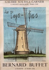 BERNARD BUFFET AFFICHE EXPO
