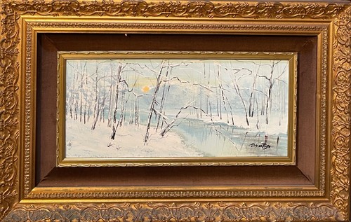 Peinture huile sur - huile, toile