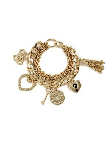 Neuf guess ton doré chaîne - guess,