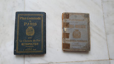 2 plan commode Paris ancien avec carte vintage années 20?