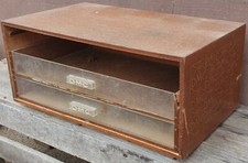 Ancien meuble de métier,mercerie...." DMC "a restaurer....