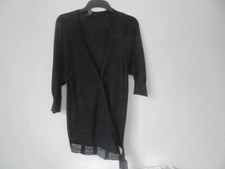 magnifique gilet croisé avec perles taille 40 neuf