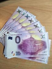BILLET TOURISTIQUE souvenir 0 euro le train de la RHUNE 2015