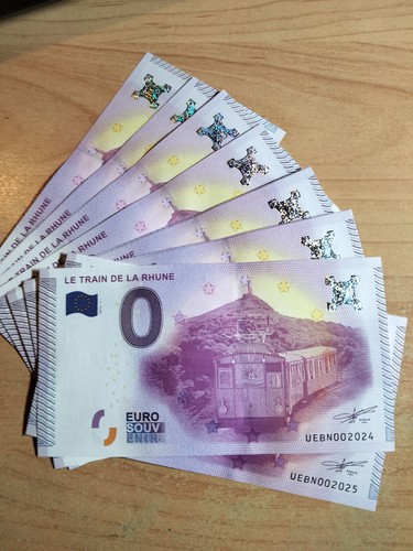 Billet touristique souvenir - billet,