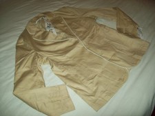 Veste doublée coton beige