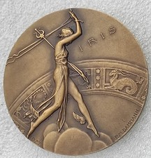 MEDAILLE IRIS ART DECO TSF