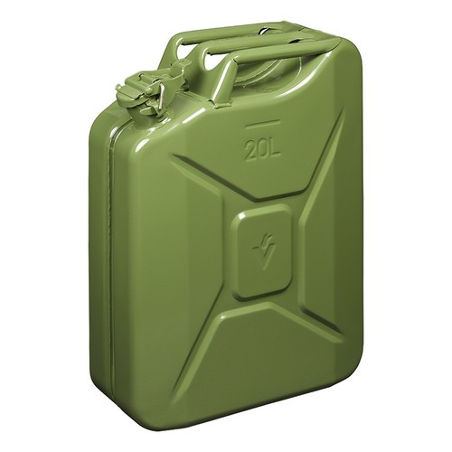 Bidon essence 20l métal - bidon,