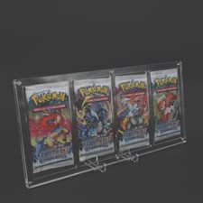 PROTECTION en plexi - cadre 4 booster pokemon / Yu-Gi-Oh - Résistant aux UV