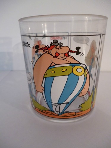 Verre illustré asterix - illustré, "asterix"