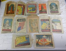 Lot de 32 autocollants vintage