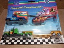 MGM TRANSPORT SEMI REMORQUE - HELICO - CAMPING CAR NEUF blister jamais ouvert