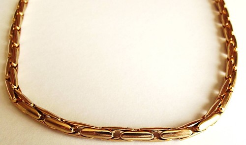 Chaîne métal doré maille - doré,