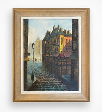 Huile sur toile Faure –