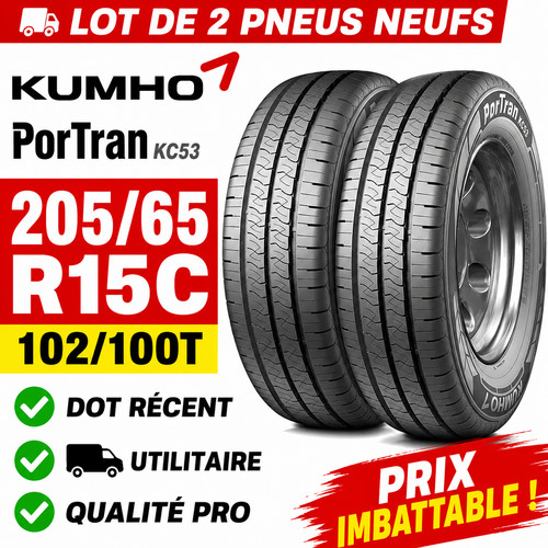 Lot pneus kumho portran - lot, 2