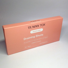 TUMMY TOX  DRAINING SHOTS 10 Fioles CITRON  01/2027 draineur rétention d'eau