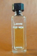 miniature de parfum  LANVIN for men edt 3ml demi pleine sans boite