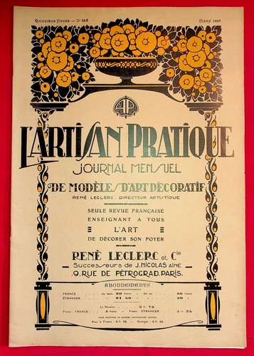 Artisan pratique 165 - n°,