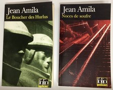 2 romans Jean AMILA policier livre lot roman poche Thriller