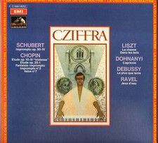 GYORGY CZIFFRA, SCHUBERT / CHOPIN "RECITAL" PIANO LP 1975 VSM 2C 069-14012