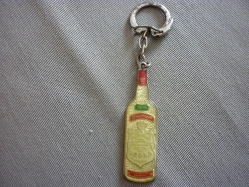 Porte clé métal vodka - porte-clé,