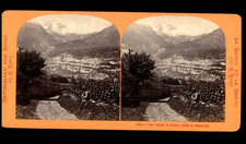 Suisse, Lavey, près de Saint-Maurice, ca.1875, stéréo  tirage d'époque 